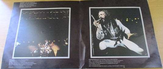 JETHRO TULL Bursting Out LIVE. 2xLP VINYL RECORD