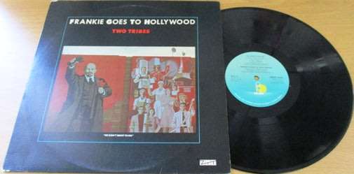 FRANKIE GOES TO HOLLYWOOD Two Tribes South African Pressing 12` Maxi Single VINYL Record