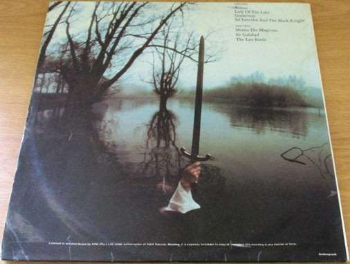 RICK WAKEMAN The Myths + Legends of King Arthur VINYL Record
