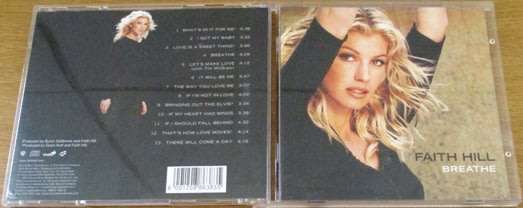 FAITH HILL Breathe CD [Shelf Z Box 8]