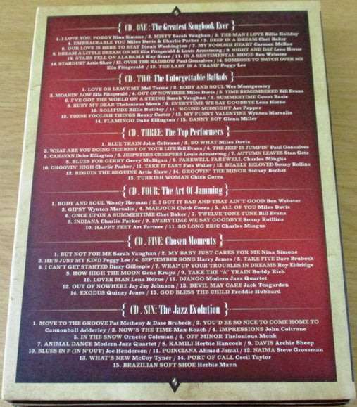 JAZZ MASTERS BOX Essential Collection 6xCD BOX SET