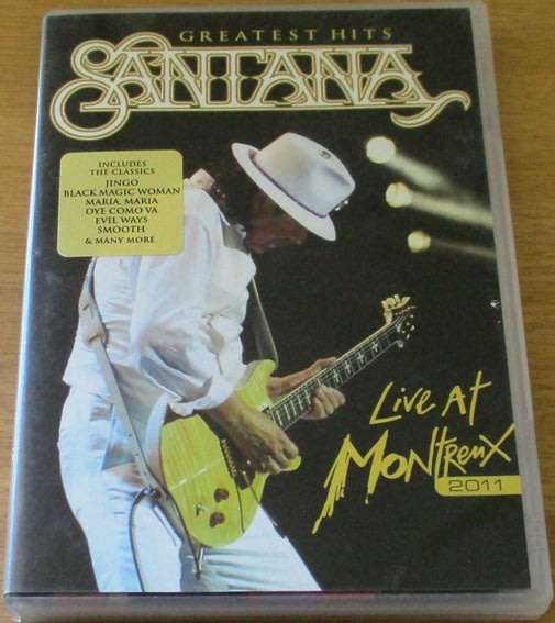 SANTANA Greatest Hits Live at Montreux 2011 DVD