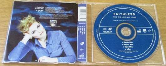 FAITHLESS Take the Long Way Home Maxi-Single CD [Shelf Z Box 9]