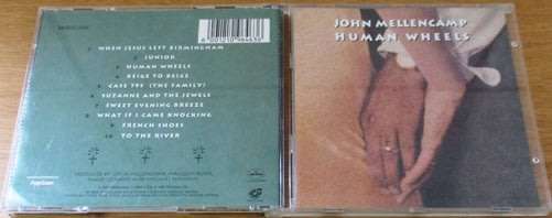 JOHN COUGAR MELLENCAMP Human Wheels CD [Shelf G Box 19]