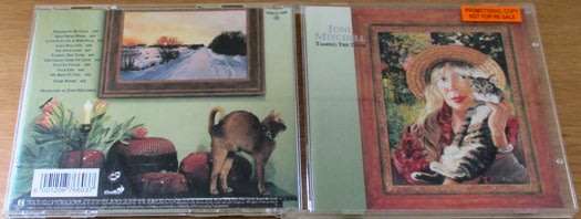 JONI MITCHELL Taming the Tiger Promo  CD [Shelf G Box 17]