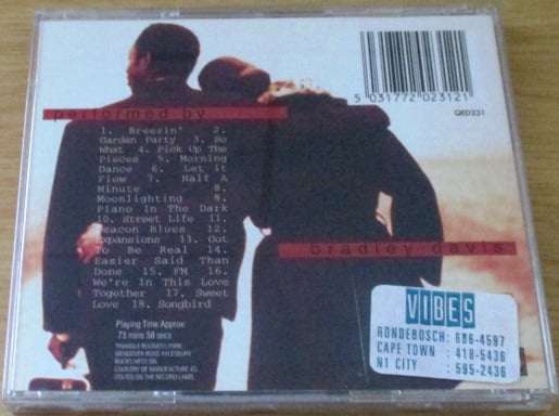BRADLEY DAVIS COOL JAZZ    [Shelf Z Box 2]