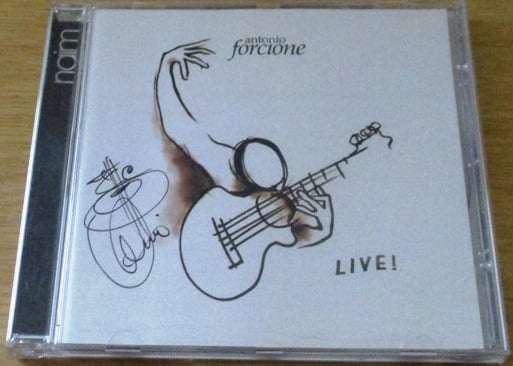 ANTONIO FORCIONE Live! CD   [Shelf Z Box 7]