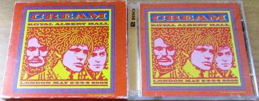 CREAM Royal Albert Hall London May 2-3-5-6 Royal Albert Hall  [Shelf Z Box 11]