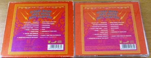 CREAM Royal Albert Hall London May 2-3-5-6 Royal Albert Hall  [Shelf Z Box 11]