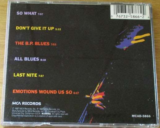 LARRY CARLTON Last Nite CD [Shelf Z Box 11]