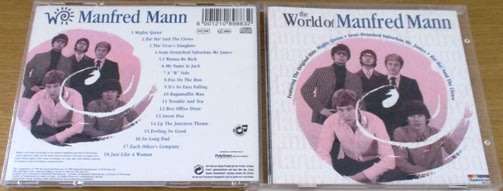 MANFRED MANN The World of Manfred Mann CD  [Shelf Z Box 11]