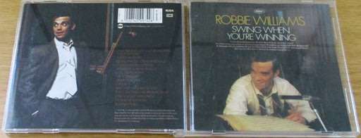 ROBBIE WILLIAMS Swing When You're Winning CD  [Shelf Z Box 11]