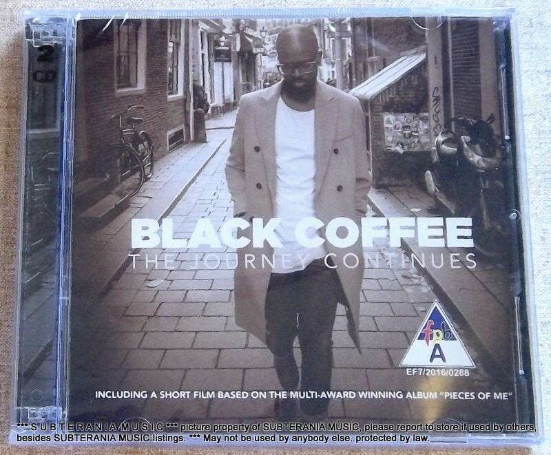 BLACK COFFEE The Journey Continues CD+DVD Region 2 PAL