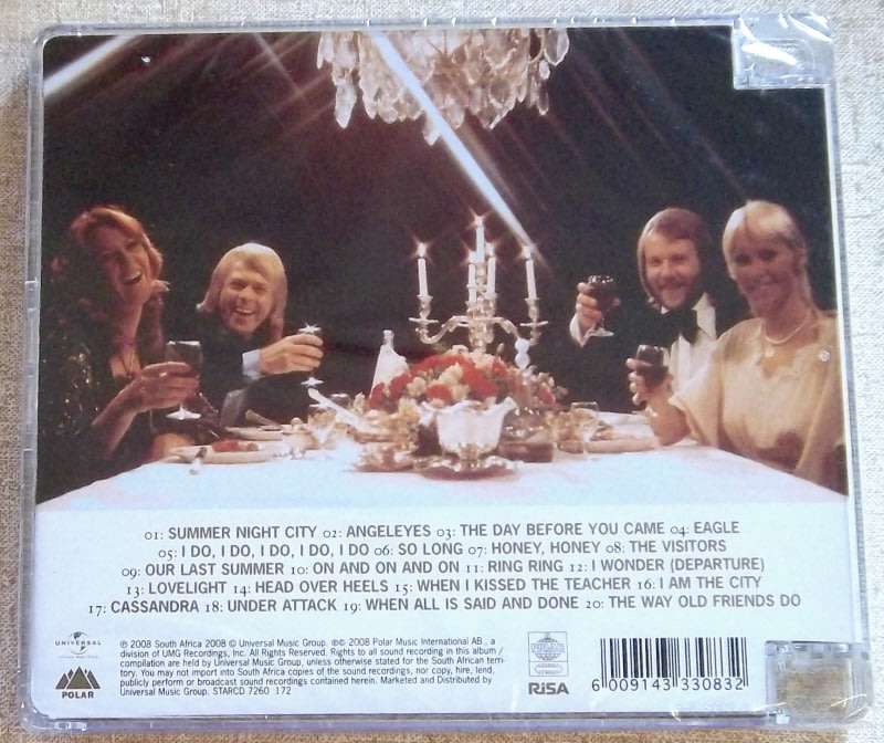 ABBA More ABBA Gold SOUTH AFRICA 2002 Cat# STARCD 7260 *SEALED* Super Jewel Case