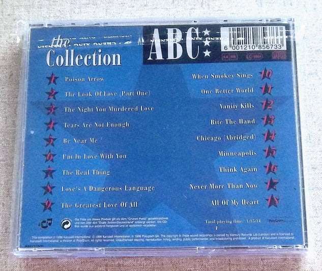 ABC The Collection SOUTH AFRICA Cat# EKCD 8