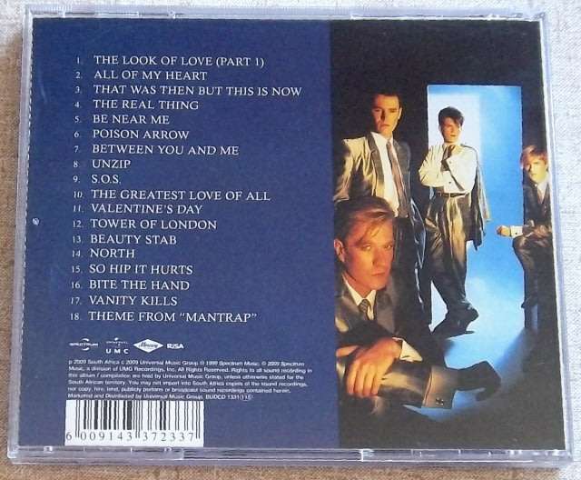 ABC Classic ABC : The Masters Collection SOUTH AFRICA Cat# BUDCD 1331