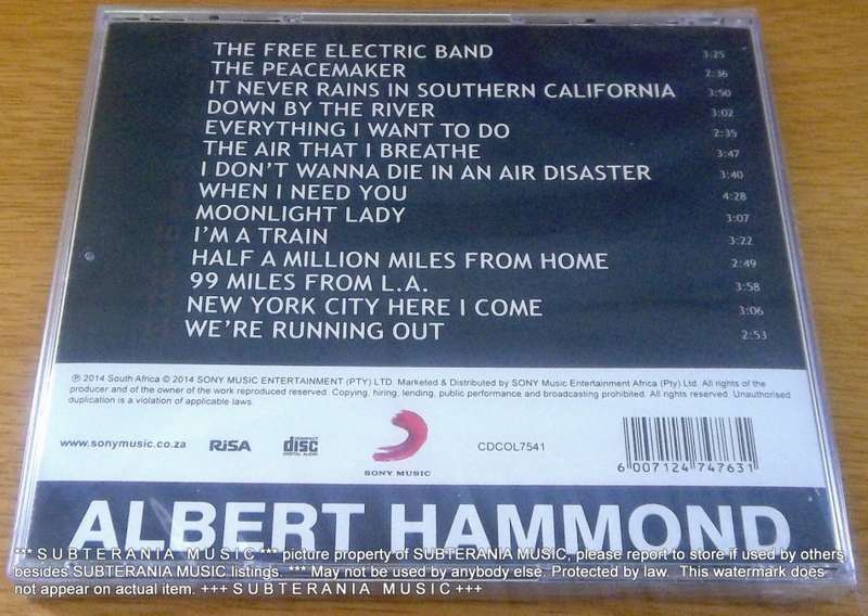 ALBERT HAMMOND 14 Great Hits CD