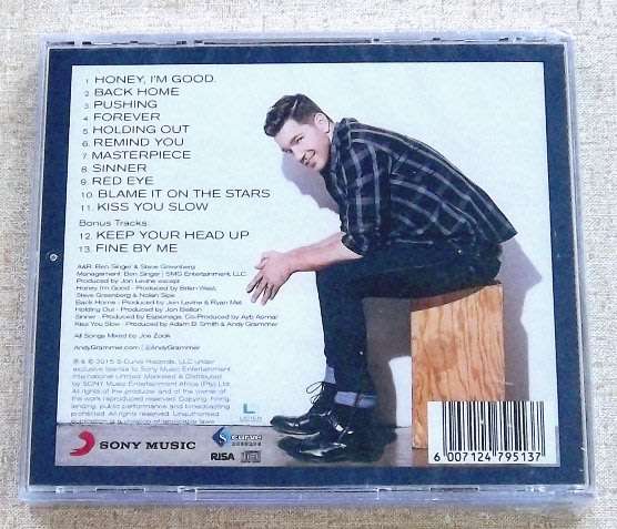 ANDY GRAMMER Magazines Or Novels CD