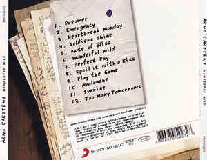 ARNO CARSTENS Wonderful Wild CD