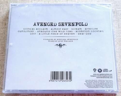 AVENGED SEVENFOLD Avenged Sevenfold SOUTH AFRICA Cat#WBCD2170