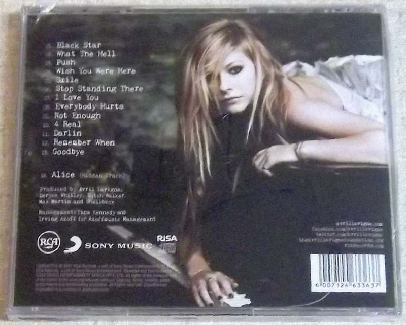 AVRIL LAVIGNE Goodbye Lullaby CD
