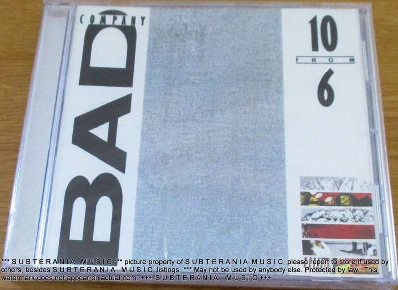 BAD COMPANY 10 to 6 CD