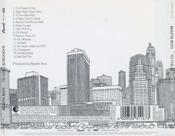 BEASTIE BOYS To The 5 Boroughs CD  [SEALED]