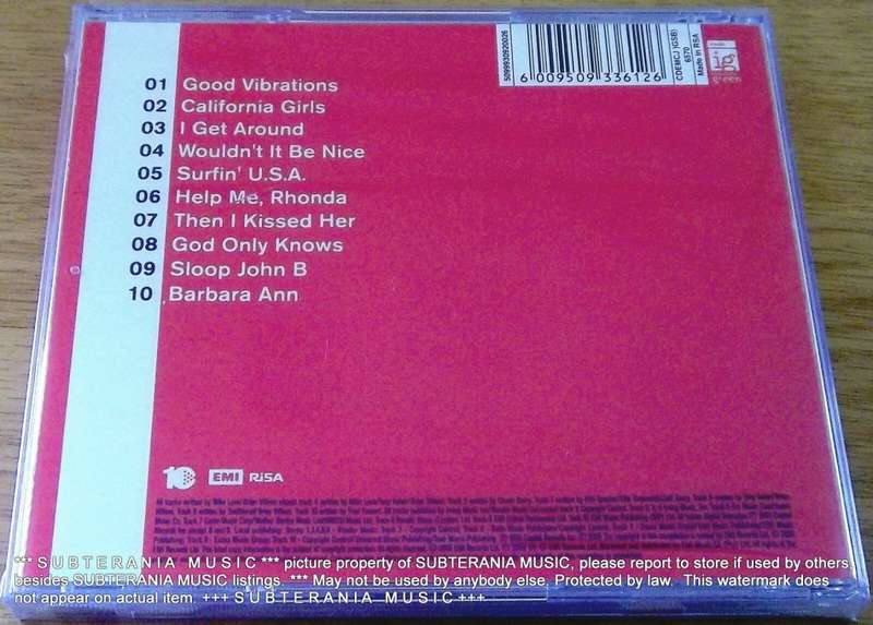 THE BEACH BOYS 10 Great Songs CD  [SEALED]