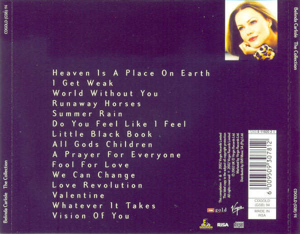 BELINDA CARLISLE The Collection CD