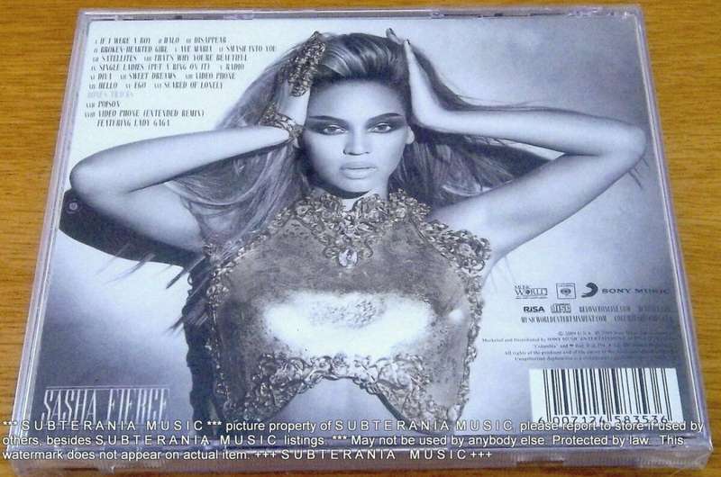 BEYONCE I Am Sasha Fierce Deluxe Edition SOUTH AFRICA Cat# CDCOL7295