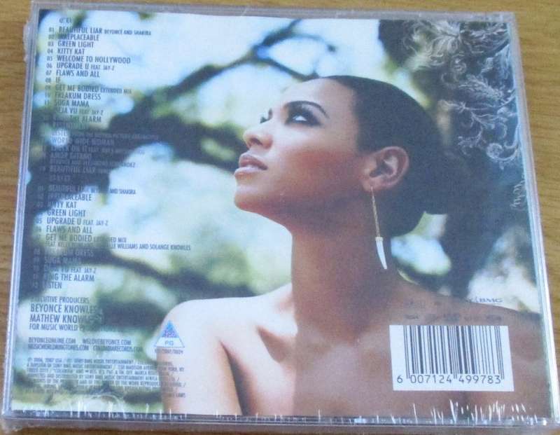 BEYONCE BDay DELUXE EDITION SOUTH AFRICA Cat CDCOL7107