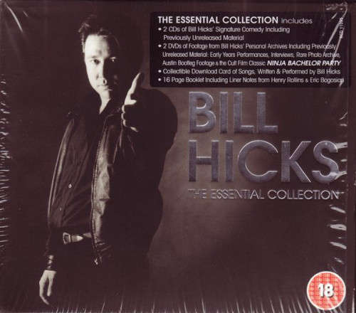 BILL HICKS The Essential Collection 2xCD + 2DVD  [rock / comedy / non music]