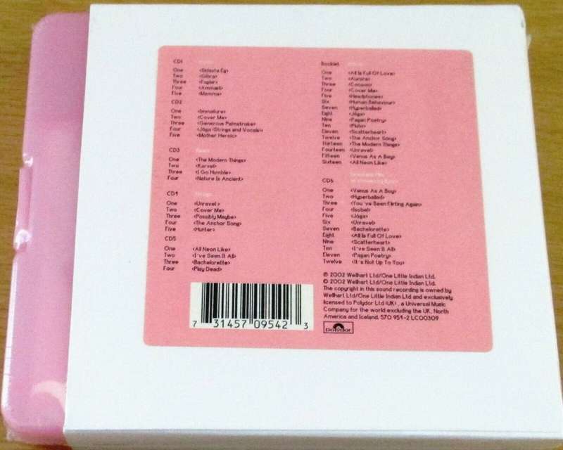 BJORK Family Tree 6 × CD Box Set EUROPE Cat# 570 951-2  [SEALED]