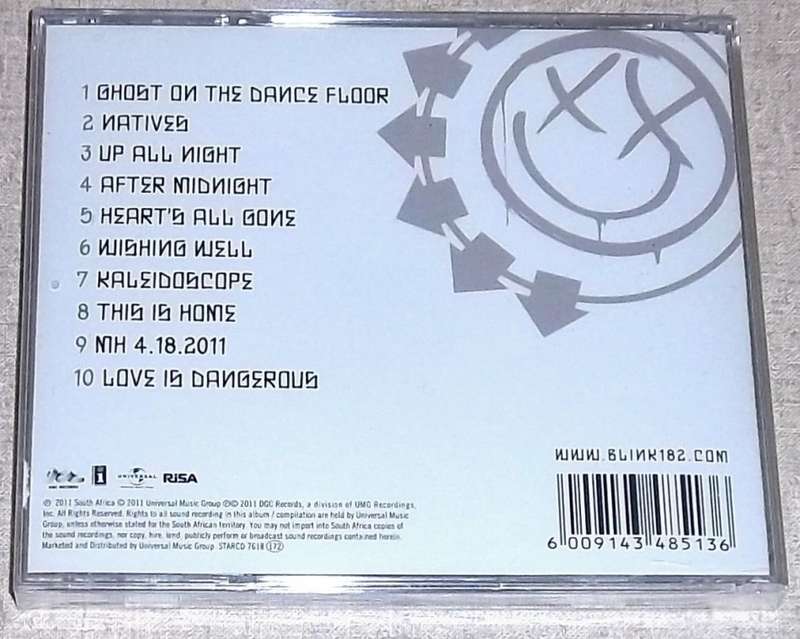 BLINK 182 Neighbourhoods CD