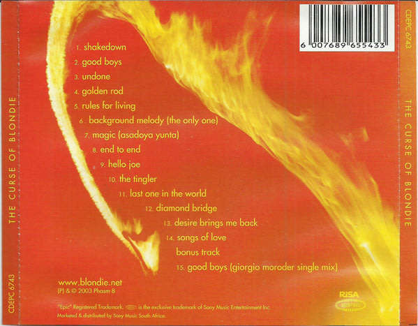BLONDIE The Curse of Blondie CD