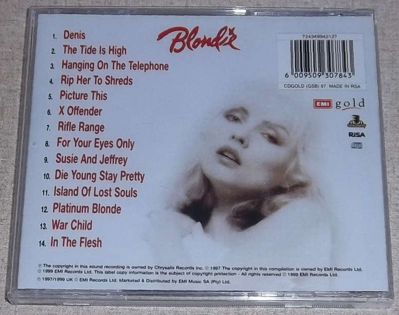 BLONDIE Essential Collection CD