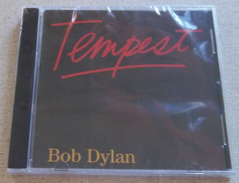 BOB DYLAN Tempest SOUTH AFRICA 2012 CD Catalogue # CDCOL 7453 SEALED