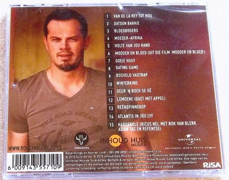 BOK VAN BLERK Van De La Rey Tot Nou CD