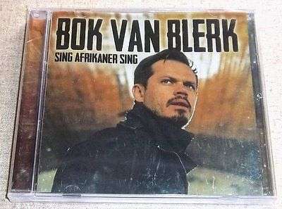 BOK VAN BLERK Sing Afrikaner Sing CD