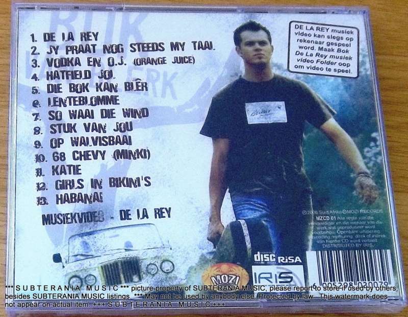 BOK VAN BLERK De La Rey includes Video CD