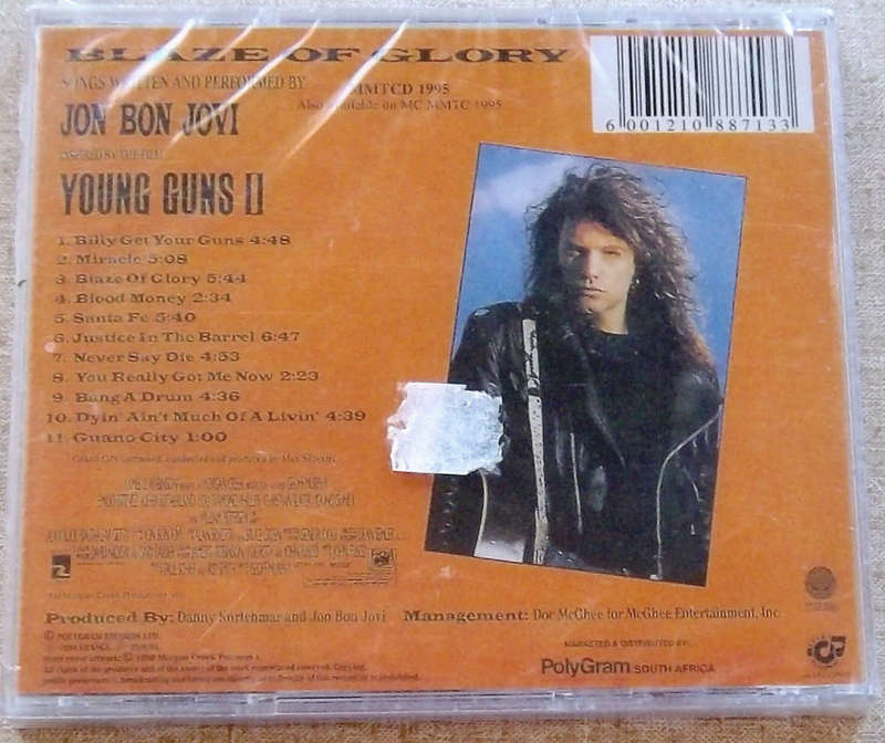JON BON JOVI Blaze of Glory CD