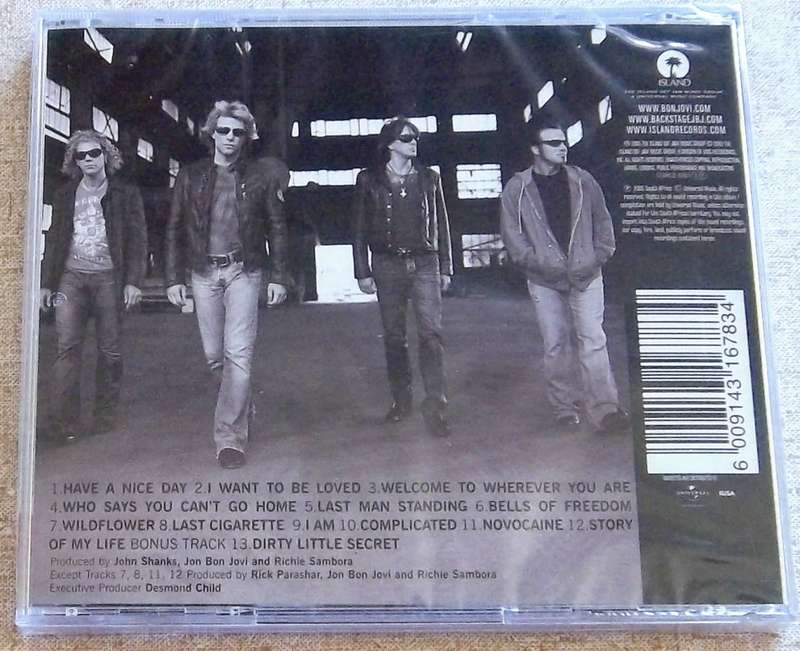 BON JOVI Have a Nice Day CD