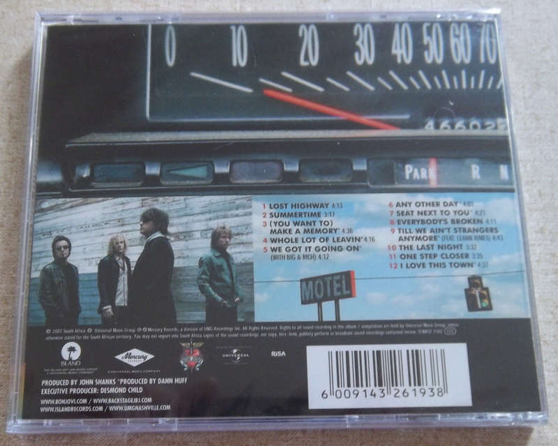BON JOVI Lost Highway CD