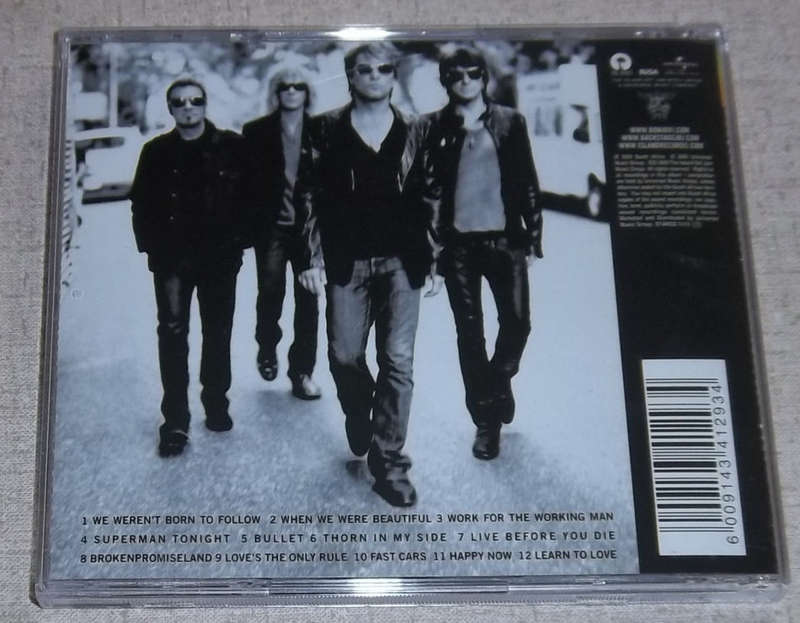 BON JOVI The Circle CD