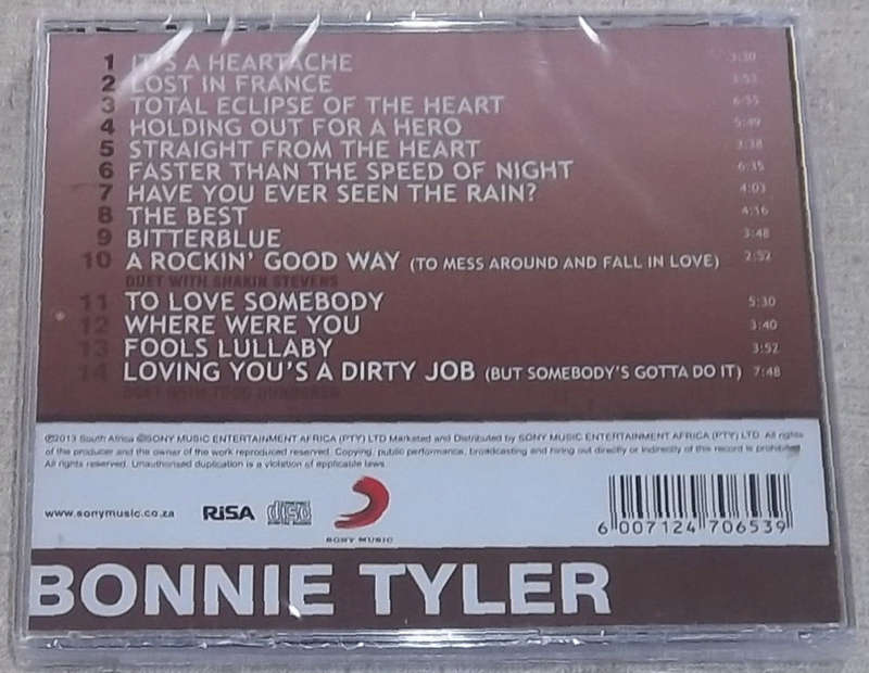 BONNIE TYLER 14 Great Hits CD