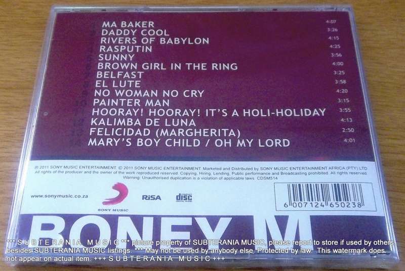 BONEY M 14 Great Hits CD
