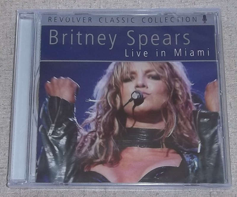 BRITNEY SPEARS Live in Miami CD