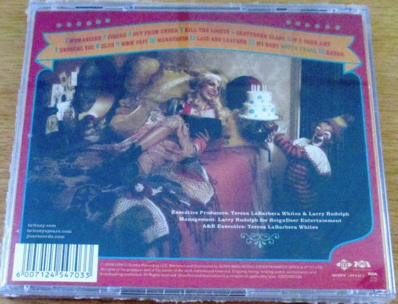 BRITNEY SPEARS Circus CD