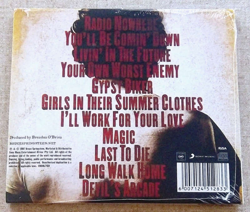 BRUCE SPRINGSTEEN Magic SOUTH AFRICA Cat# CDCOL 7133