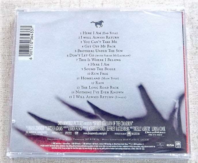 BRYAN ADAMS Spirit (Revised Version) Cat# STARCD 6735